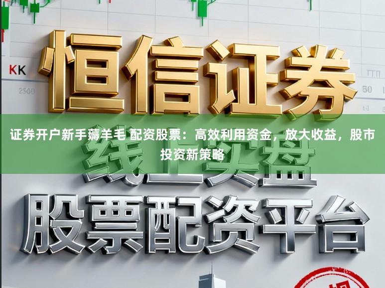 证券开户新手薅羊毛 配资股票：高效利用资金，放大收益，股市投资新策略