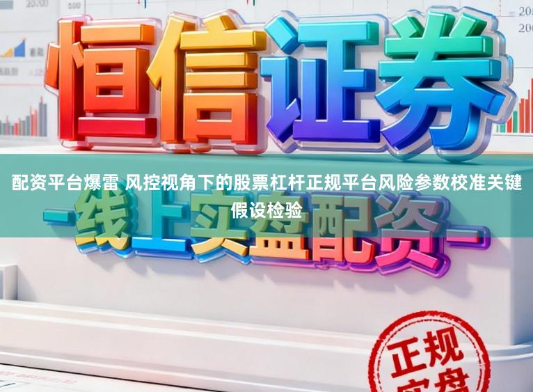 配资平台爆雷 风控视角下的股票杠杆正规平台风险参数校准关键假设检验