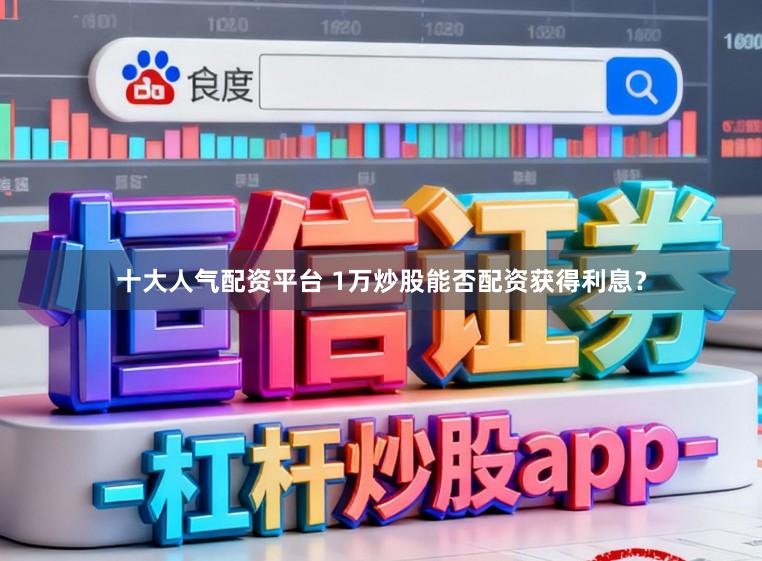 十大人气配资平台 1万炒股能否配资获得利息？